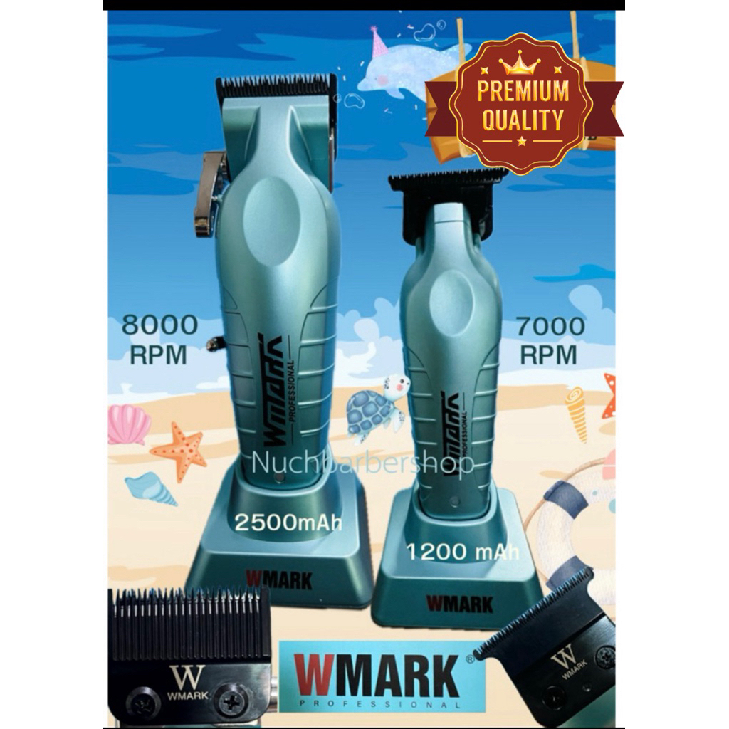 อุปกรณ์ตัดผมโกนหนวดWMARK  NG-133ตัวตัด +กันขอบNG-317