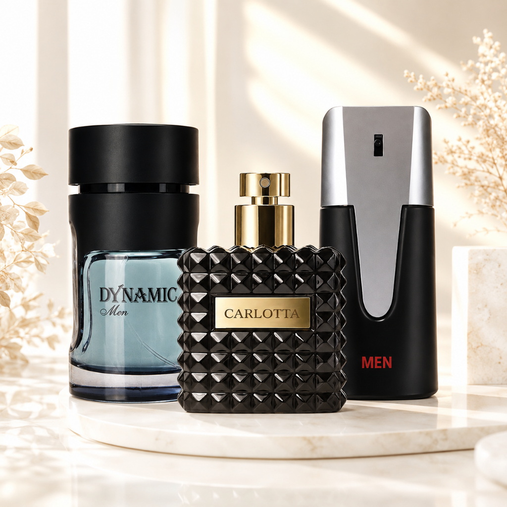 น้ำหอมชาย Carlotta All Day Set (น้ำหอม 3 ขวดขายดี)