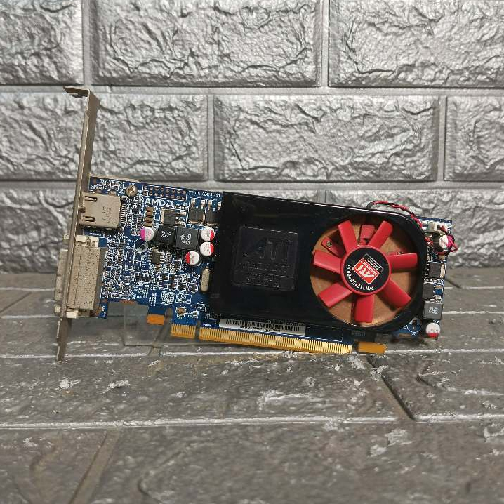 ⚡️ การ์ดจอ AMD Radeon HD 6570 2GB GDDR3 DVI, HDMI ไม่ต่อไฟเพิ่ม USED