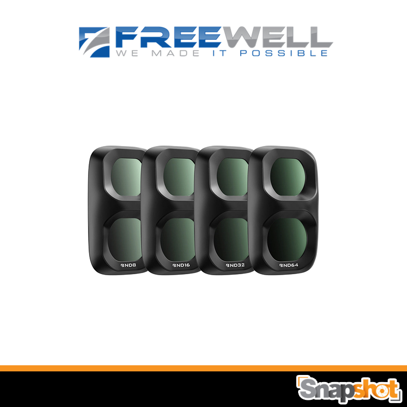 Freewell DJI Osmo Pocket 4P Standard Day Kit 4 Pack [ND8, ND16, ND32, ND64] [FW-OP4P-STD]