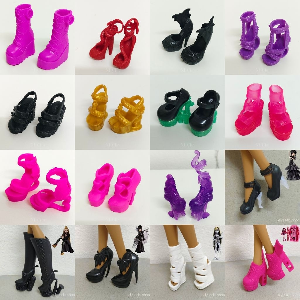 รองเท้ามอนสเตอร์ไฮ เอเวอร์ไฮ เรนโบว์ไฮ MC2 Wicked monster high พร้อมส่ง