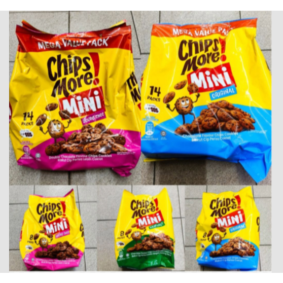 Chips More Mini Cookies 1 แพ็ค 8ชิ้น