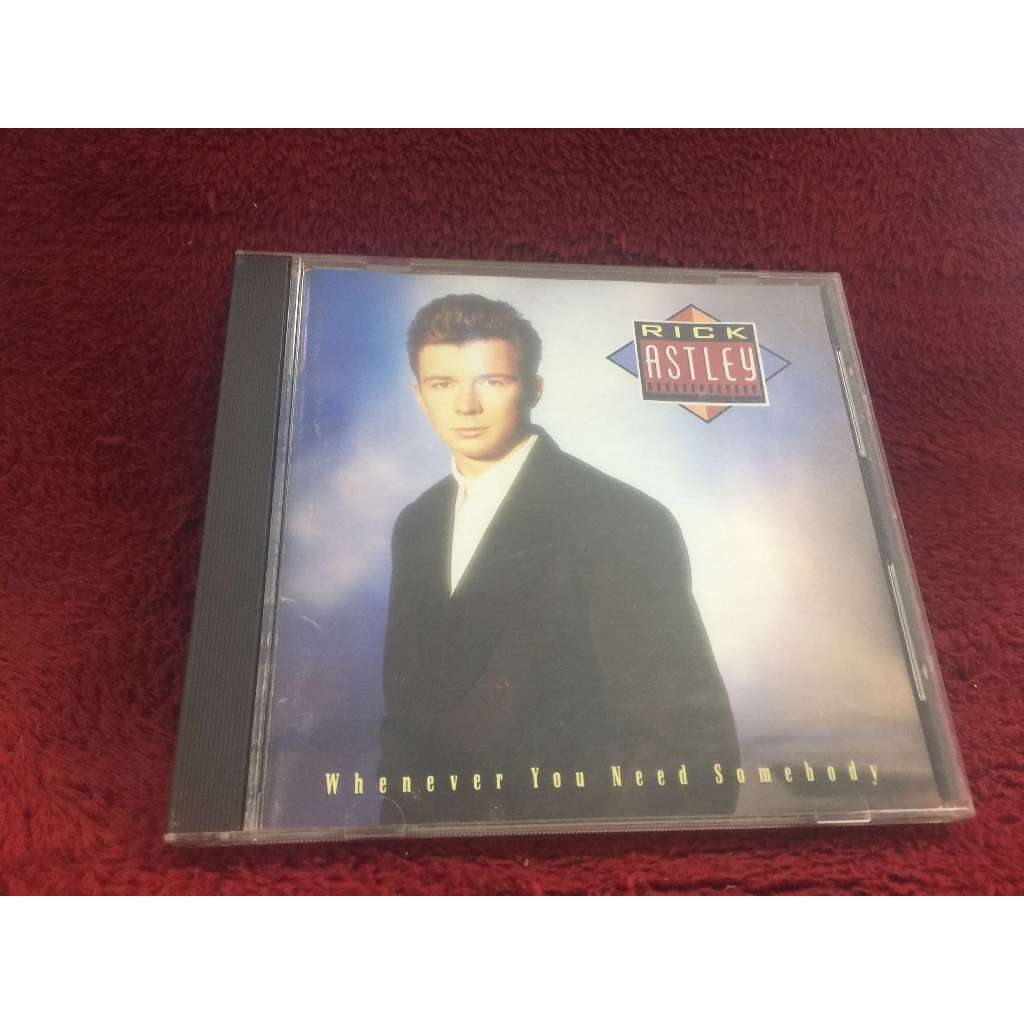 CD Rick Astley – Whenever You Need Somebody สภาพตามรูปปก ZA345-34