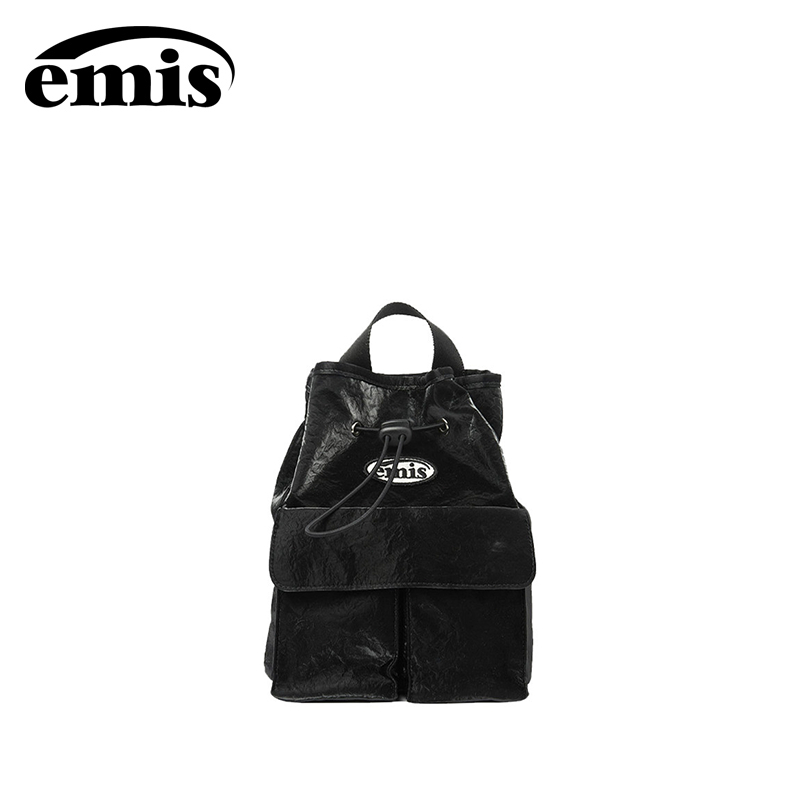『 EMIS 』🇰🇷EMIS DRAWSTRING BACKPACK กระเป๋าเป้เชือกดึง