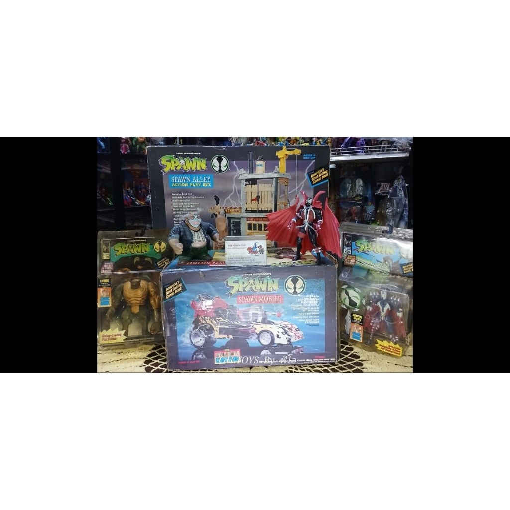 Spawn action figure/Playset/Mobile 1994