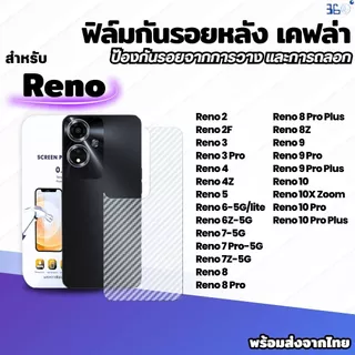 [🇰🇷360°] ฟิล์มหลัง oppo Reno 2 2F 3 4Z Reno4 5 Reno6-5G 6Z-5G 7-5G 7Z-5G 8Pro Reno14Pr