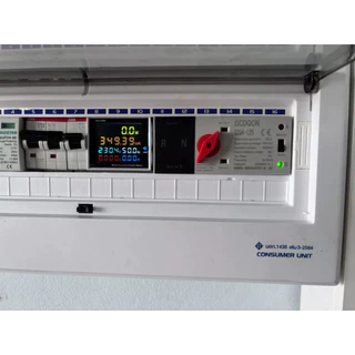 ATS สลับไฟ ATS Automatic Dual Power Transfer Switch 2P 63A/100A สลับไฟเร็ว น้อยกว่า 30ms