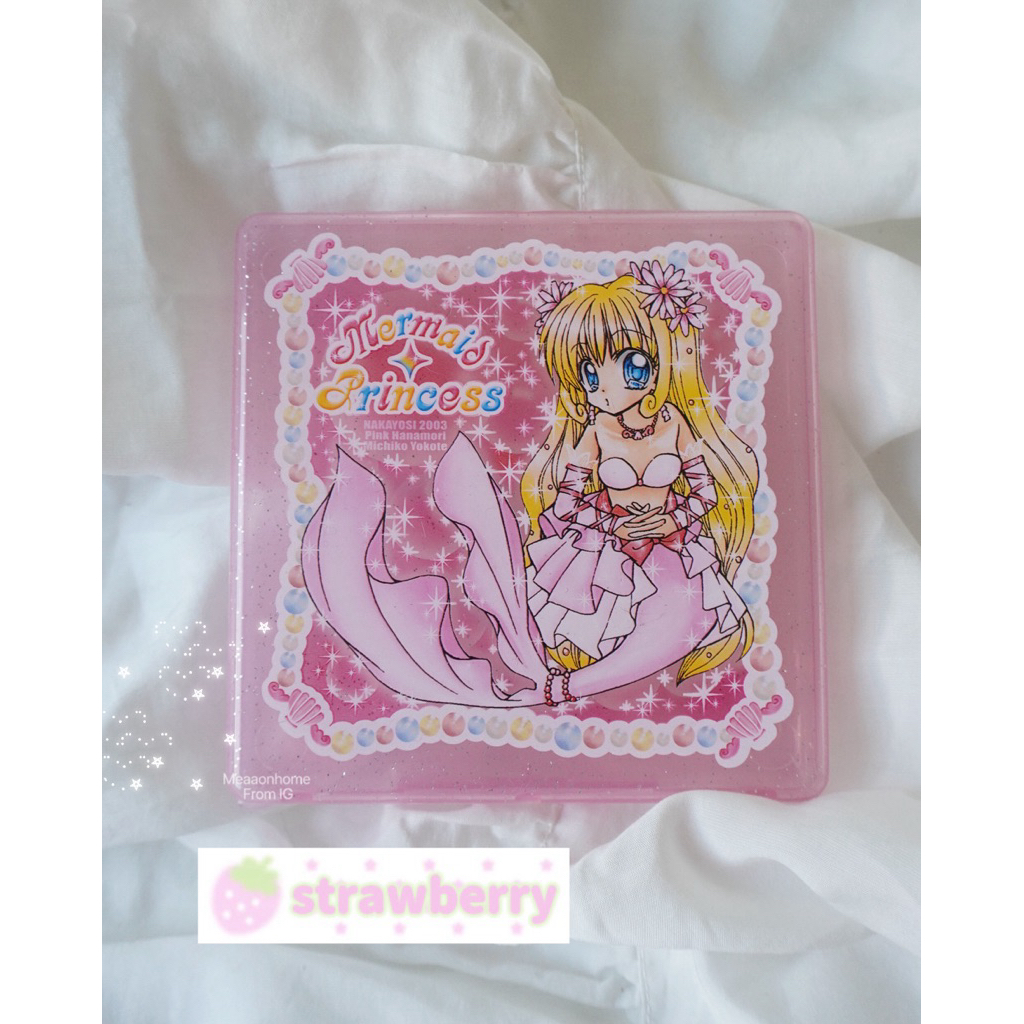Vintage Mermaid Melody Pichi Pichi Pitch 2003 กล่องพลาสติกกากเพชรสะสม