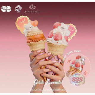 ❤️ใช้โค๊ดลด❤️ พร้อมส่ง 🇹🇭 Squishy สกุ๊ชชี่ Gelato ไอศกรีม Molynk 1 ชิ้น