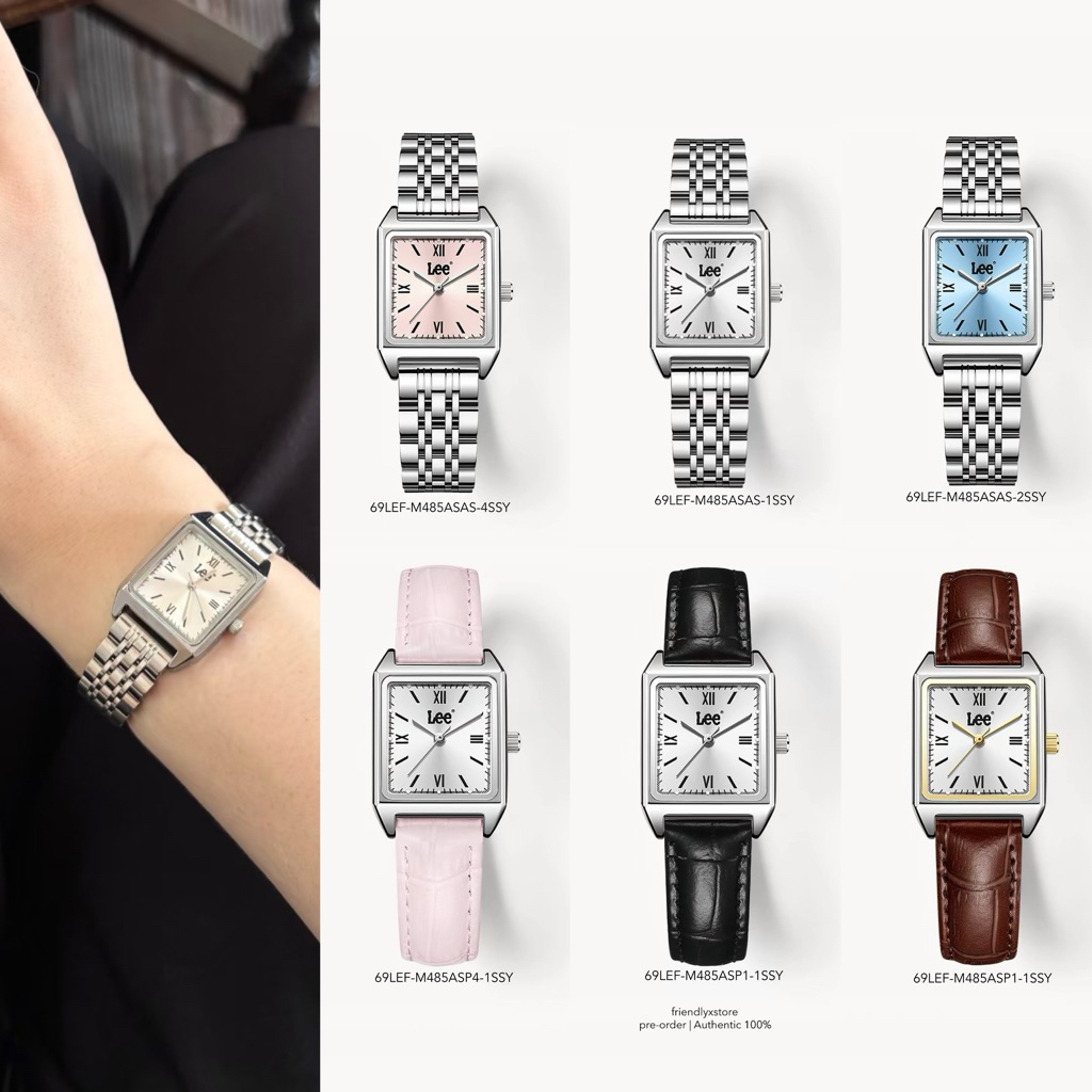 (pre-order) Lee watch นาฬิกาข้อมือผู้หญิง 6 แบบ ของแท้ อ่านรายละเอียดก่อนสั่งซื้อ