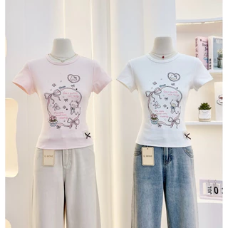G-rose เสื้อยืดสกรีนลาย