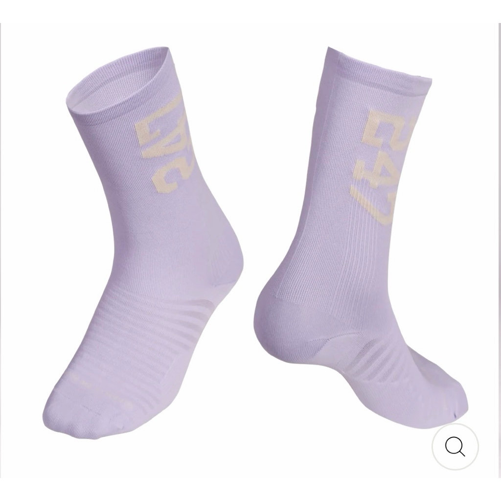 ถุงเท้าวิ่ง 247 Knowmesoon รุ่น PRO PURPLE SOCKS