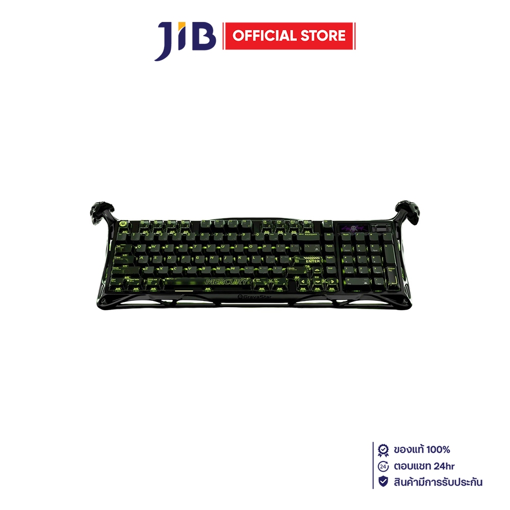 WIRELESS KEYBOARD (คีย์บอร์ดไร้สาย) GRAVASTAR MERCURY K98 PRO - GRAVASTAR CUSTOM UFO MECHANICAL SWIT