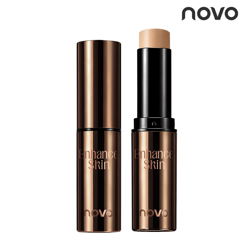 2132 (ใหม่/แท้) NOVO รองพื้นแท่ง ปกปิด พร้อมบำรุงผิว ต่อต้านริ้วรอย ติดทน ไม่หมองคล้ำ