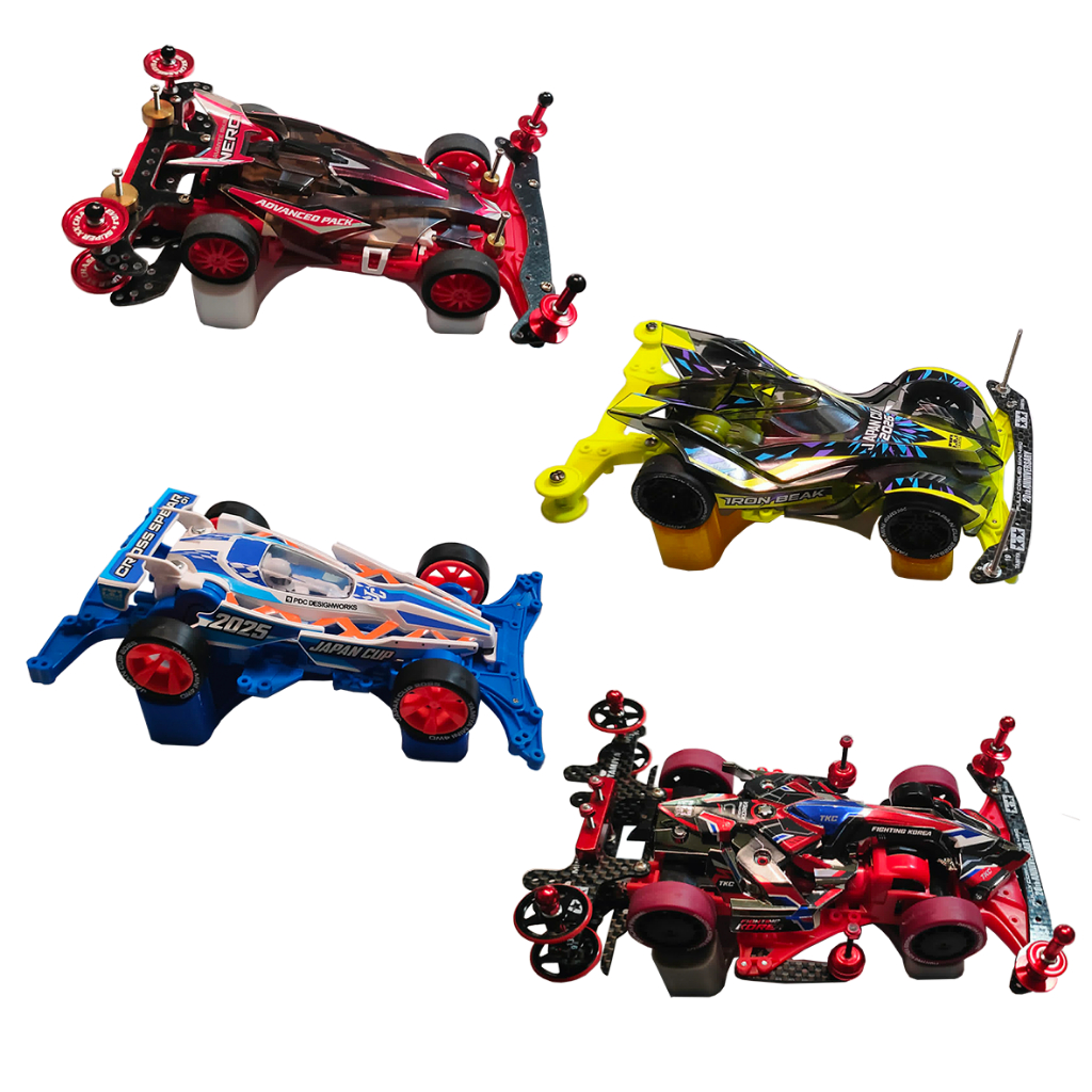 Stand_Mini car 4WD_3D Print_Size 7.8x10x2.1 เซนติเมตรโดยประมาณ(ไม่รวมMini car 4WD)