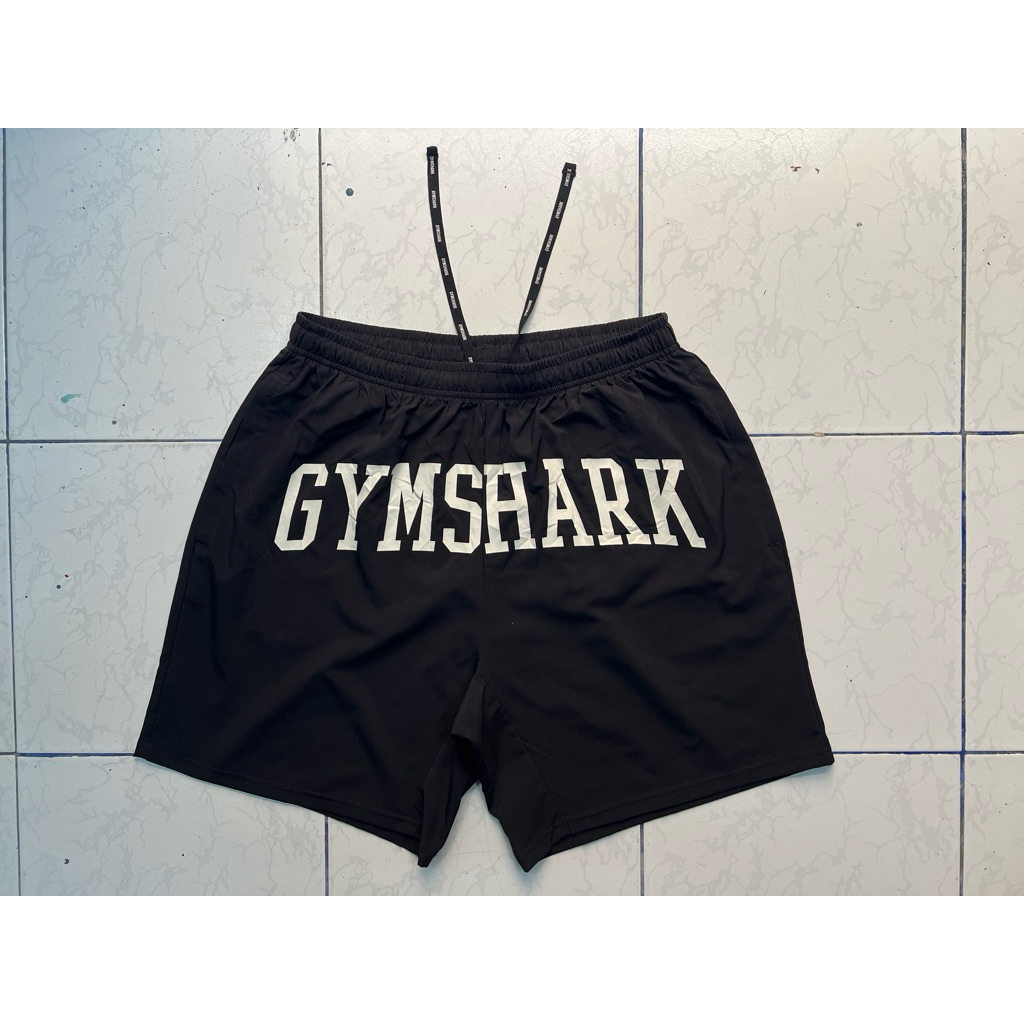 กางเกง GYMSHARK มือสอง สีดำ สวยจัด