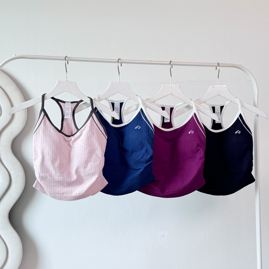 Planky Sports bra (YOGA/ จ217) บรา ทรงสวย กระชับใส่สบาย ฟิตเนส บราออกกำลังกายผู้หญิง