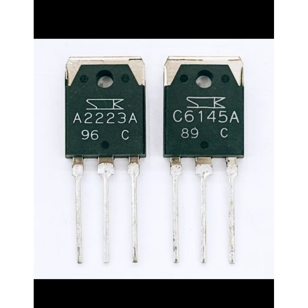 transitor ทรานซิเตอร์ เบอร์  a2223a c6145a ยี่ห้อ sanken เครื่องขยายเสียง แอมป์