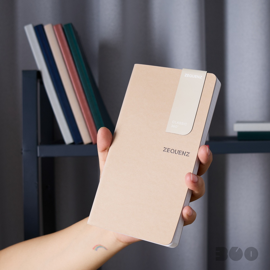 ZEQUENZ دفتر GALAXY Slim — أزرق فضائي — صورة 4