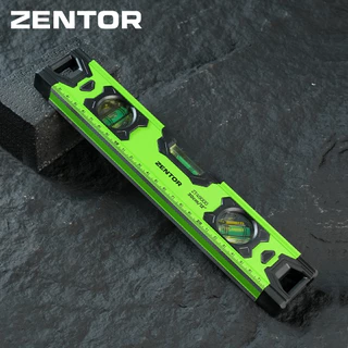 Zentor ระดับน้ำ ที่วัดระดับน้ำ หลอดลูกน้ำ 3 องศา ขนาด 60 ซม. ระดับน้ำอลูมิเนียมแม่เหล็ก Spirit Level