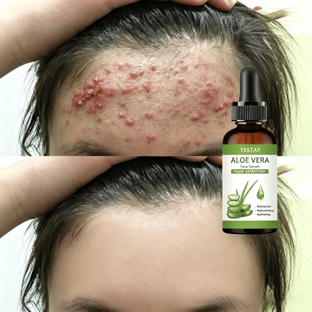 TRSTAY Aloe Vera Face Serum เซรั่มว่านหางจระเข้ สารสกัดจากพืช ให้ความชุ่มชื้น ผิวสบายตัว ปรับสมดุลผิว สดชื่น