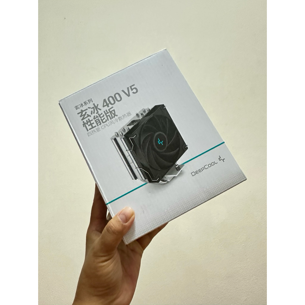 DEEPCOOL - CPU AIR COOLER AG400 PLUS 💥(พัดลมระบายความร้อนซีพียู)⚡️ : CPU COOLER🔥 พร้อมส่งในไทย🚛🚛