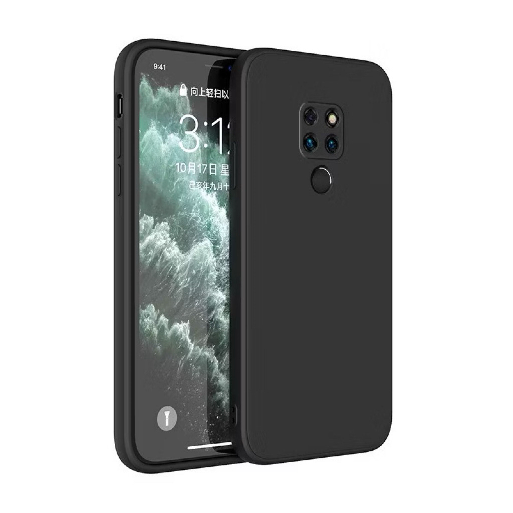 เคสTPUดำสำหรับHuaweiรุ่นMate20X/Mate20pro/P20/P20pro/P30/P30lite/P30pro