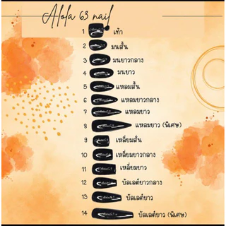 เล็บปลอมเจลแท้ ลูกแก้ว เพ้นท์ลายจุด มีอุปกรณ์ครบพร้อมติด