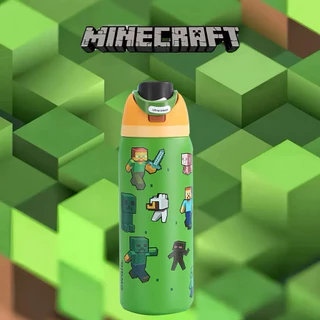 OWALA × Minecraft FreeSip 24oz & 32oz – ขวดสแตนเลสหุ้มฉนวนกันหก ปลอดสาร BPA