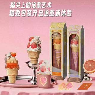 ( พร้อมส่ง ) Molynk แท้ ไอศครีม มีให้เลือก 2 สี ชาไทย/สตอเบอร์รี่ น่ารักมากก นิ่มสุดๆ เนื้อดี สโลว์เวอร์