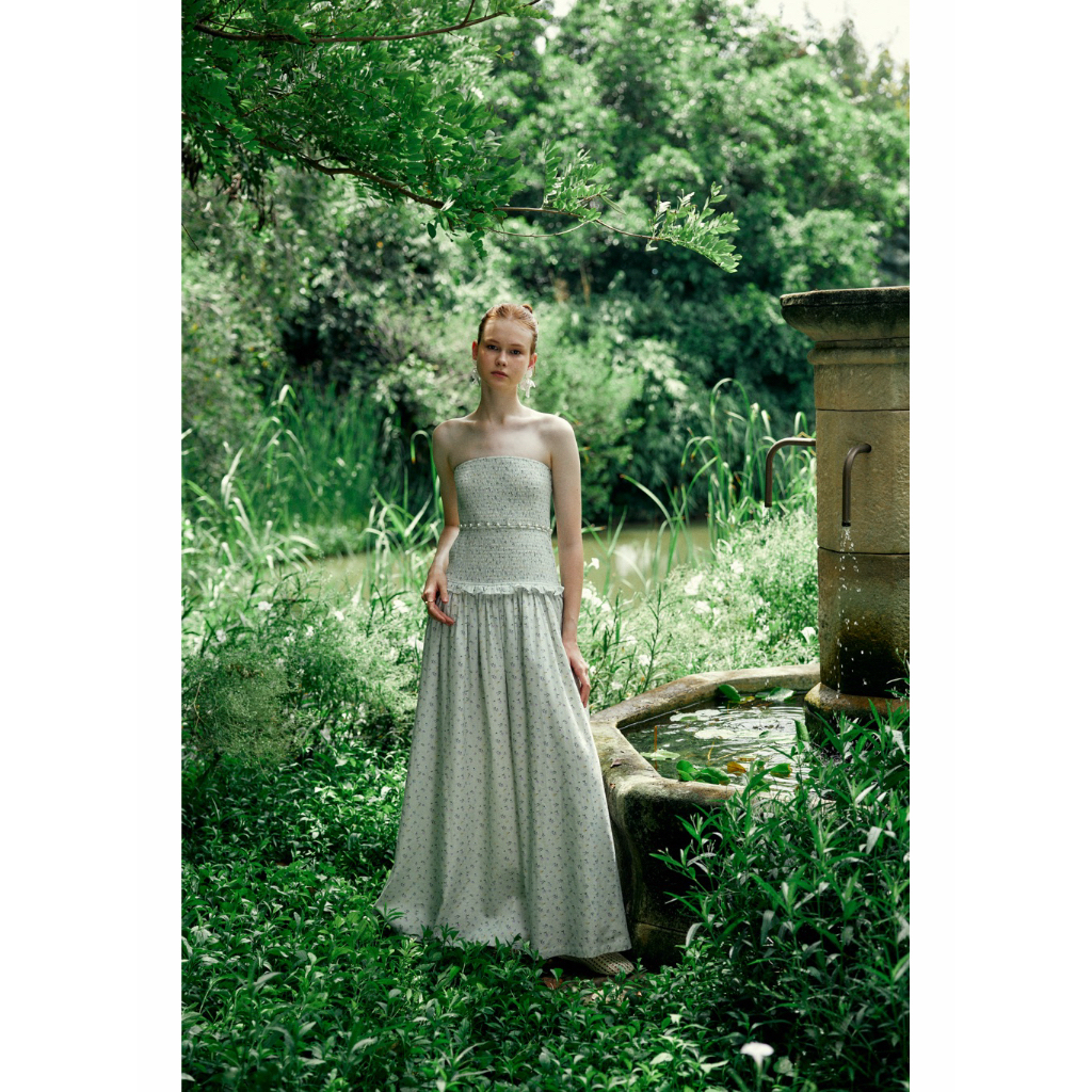 Pleased Hidden Pearl Floral Maxi Dress