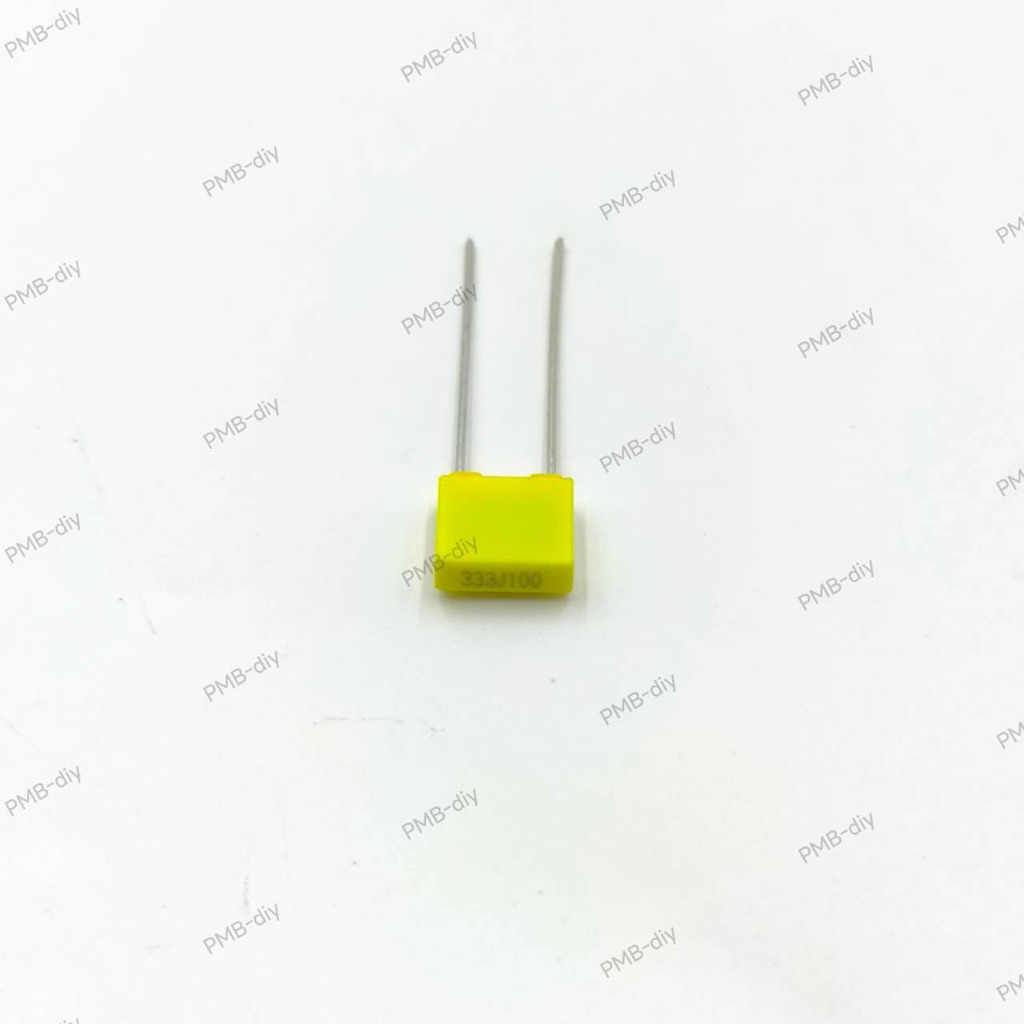 POLYESTER Film CAPACITOR 333J /100V ชุด 10 ตัว ราคาต่อชุด