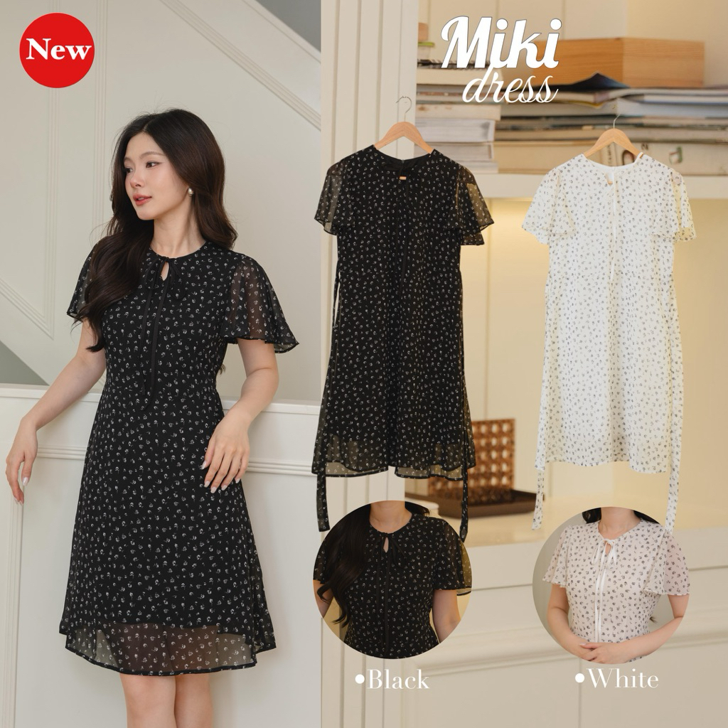 Miki มินิเดรส สีใหม่