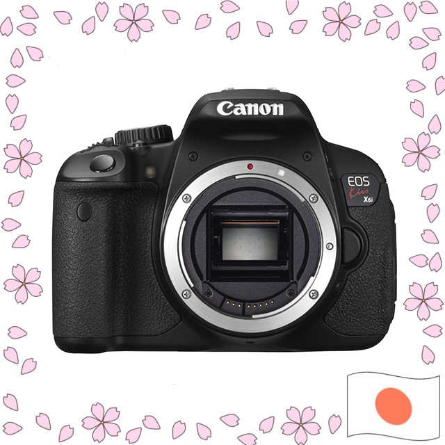 กล้องดีเอสแอลอาร์ Canon EOS Kiss X6i บอดี้ (Rebel T4i / 650D) 18MP จอสัมผัส มือสอง【ส่งตรงจากญี่ปุ่น】