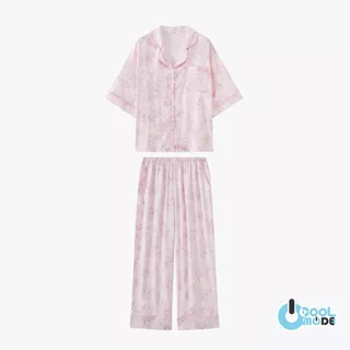 MUSLIN Tender Love - Silk Satin Pajamas [Mother Day collection]