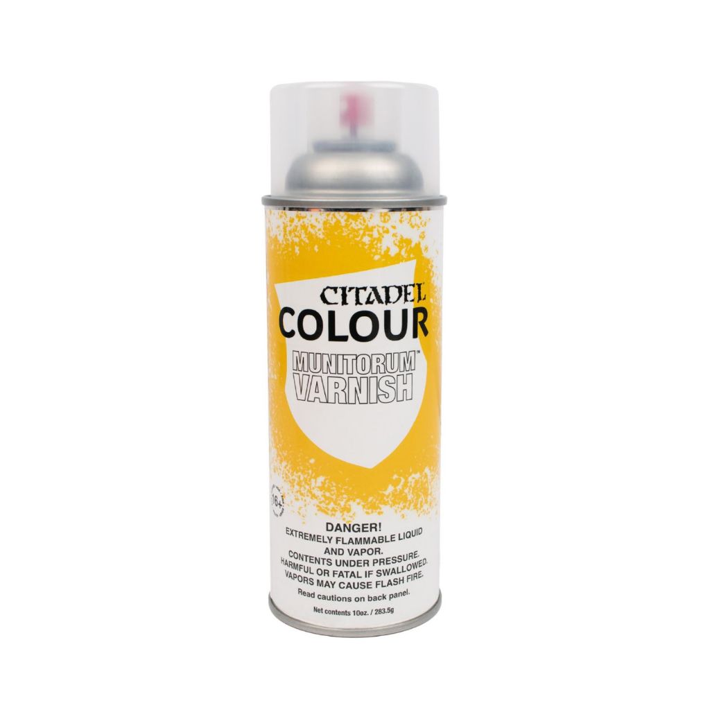 CITADEL COLOUR SPRAY: MUNITORUM VARNISH