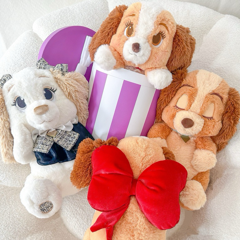 พร้อมส่ง ตุ๊กตา Lady and the Tramp Sweet Dreams ลิขสิทธิ์แท้จาก Disney Store