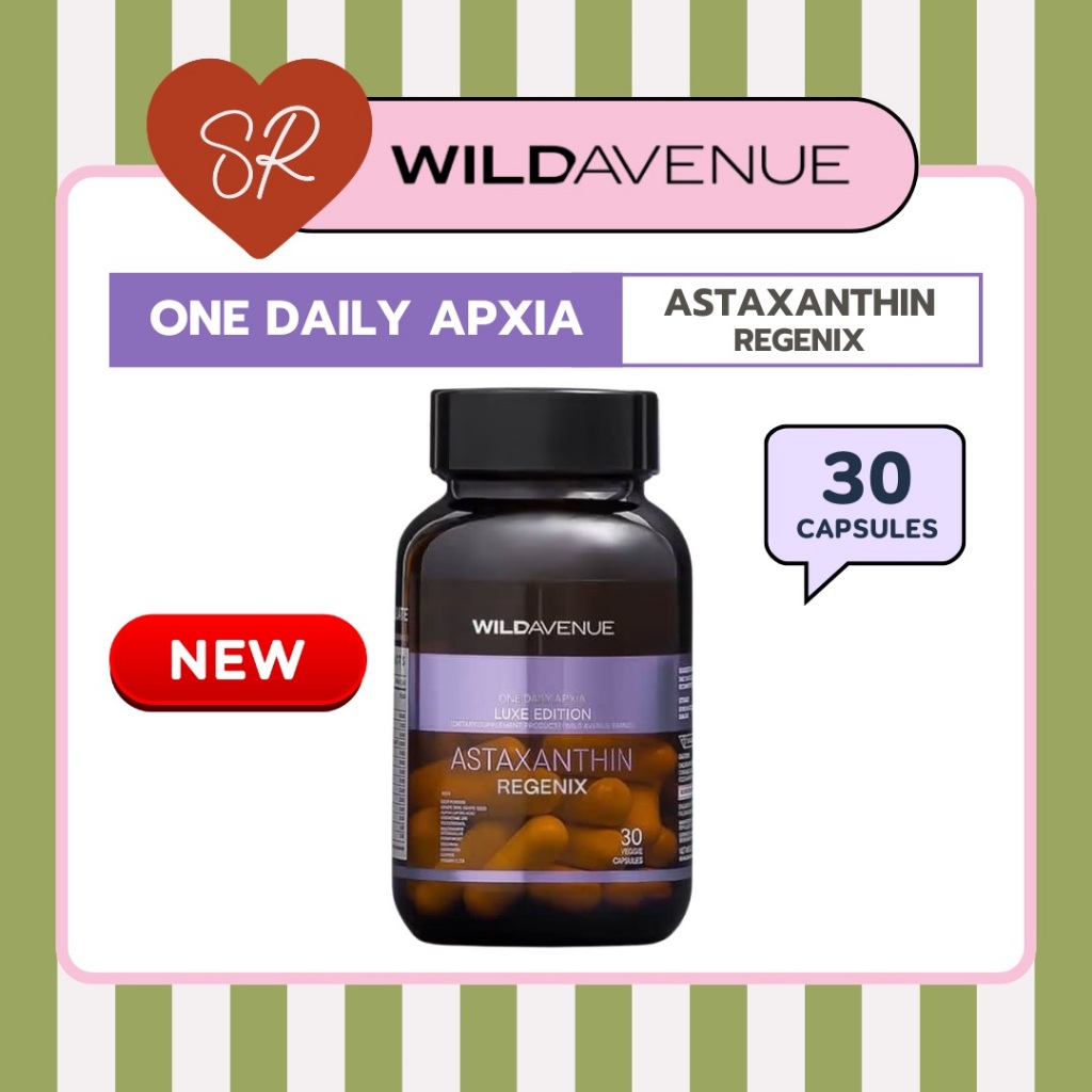 WILD AVENUE : ONE DAILY FORMULATE 30 cap/ Astareal + Nmn + Resveratrol + Betaglucan + Q10
