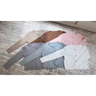 (พร้อมส่ง) SEASON STUDIO - CHARLOTTE CARDIGAN / คาร์ดิแกน แขนยาว ผ้า knit ใส่สบาย ทรงสวย