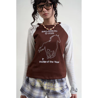 BALLADS Horse of the year Tee เสื้อยืดแขนยาว lot7 สีใหม่ 6 สี พร้อมส่งและพรีออเดอร์