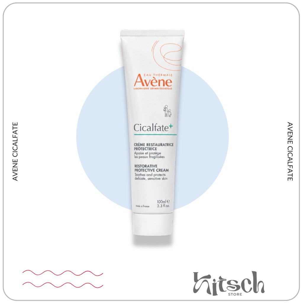 [ของแท้จากเกาหลี🇰🇷] Avène Cicalfate+ Restorative Protective Cream ครีมฟื้นฟูผิว สำหรับผิวแพ้ง่าย