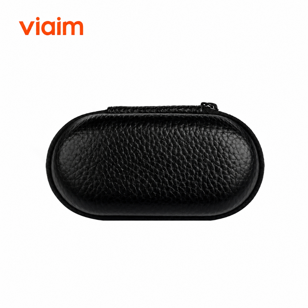 [ส่งวันนี้] เคส viaim OpenNote เคสหนังเก็บหูฟัง กันน้ำ กันกระแทก หนังนุ่ม พกพาสะดวก สีดำ รองรับ viai