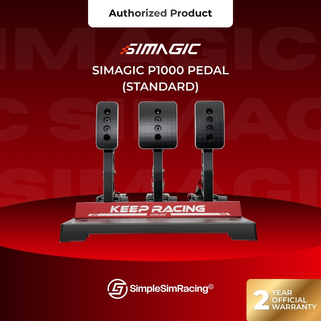 Simagic P1000 Modular Pedal (Standard-Hydraulic)