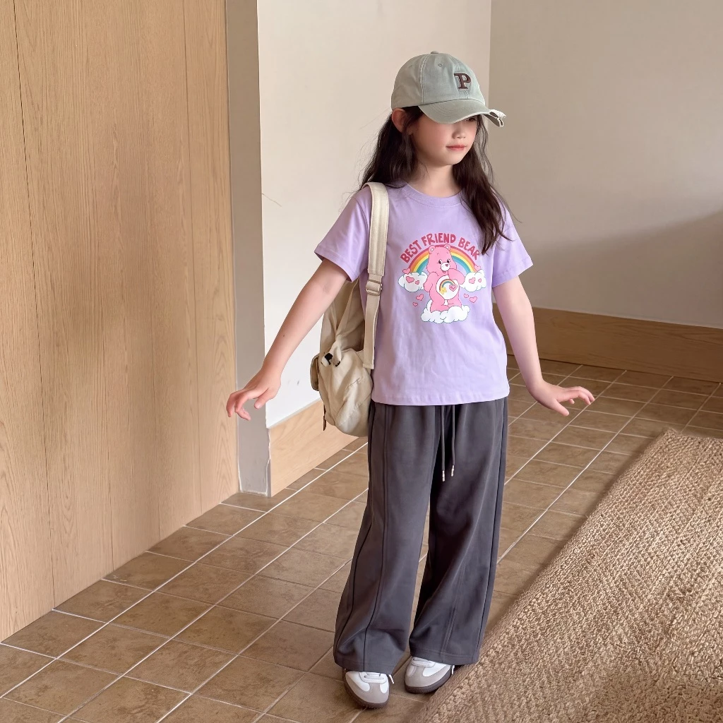 1-12 ปี เสื้อเด็ก เสื้อยืดคอกลม ผ้านุ่ม ใส่สบาย ใส่ได้ทั้งเด็กผู้หญิงและเด็กผู้ชาย thumbnail 9