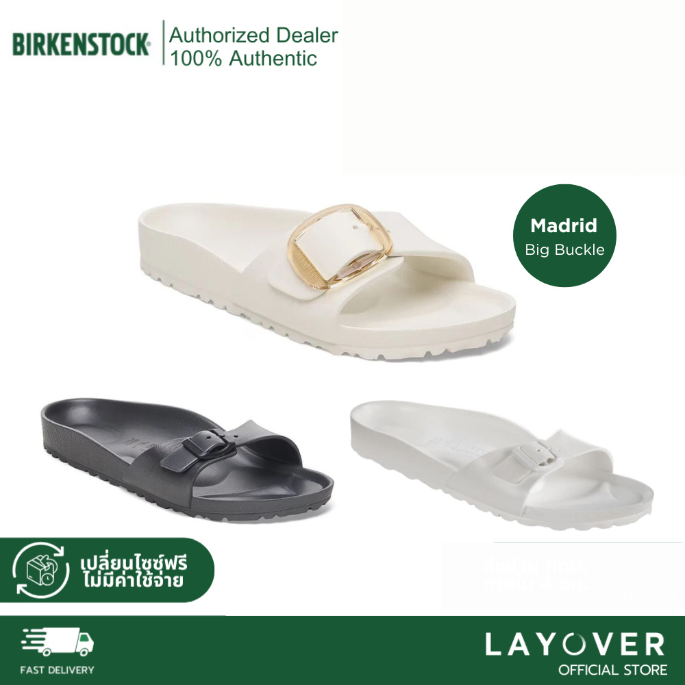 [ส่วนลด30% 30XTRA87] รองเท้าแตะ BIRKENSTOCK Madrid EVA Sandals Unisex เบา กันน้ำ ใส่สบาย