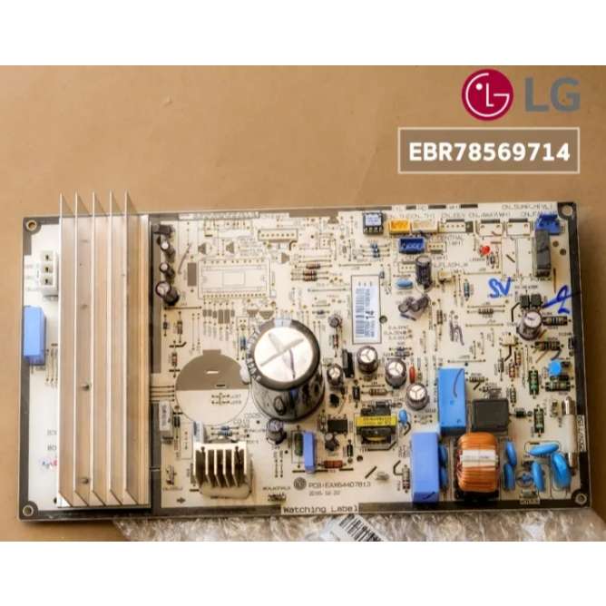 LG/แผงวงจรแอร์/แผงบอร์ดแอร์แอลจี /บอร์ดคอยล์ร้อน/ อะไหล่แอร์ ของแท้/EBR78569714