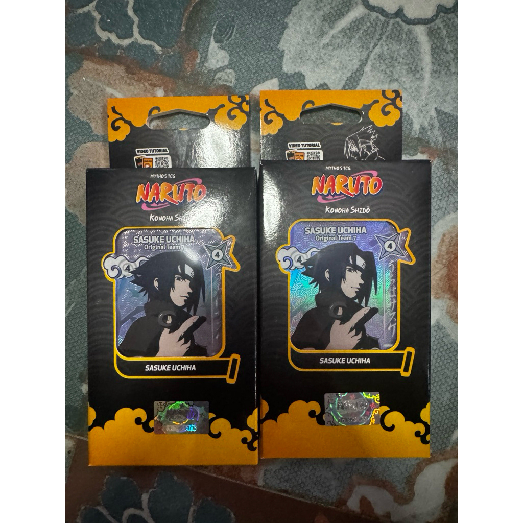 naruto mythos team set sasuke