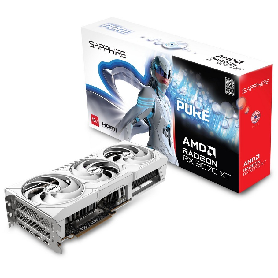 SAPPHIRE PURE AMD RAEDEON RX 9070 XT 16GB