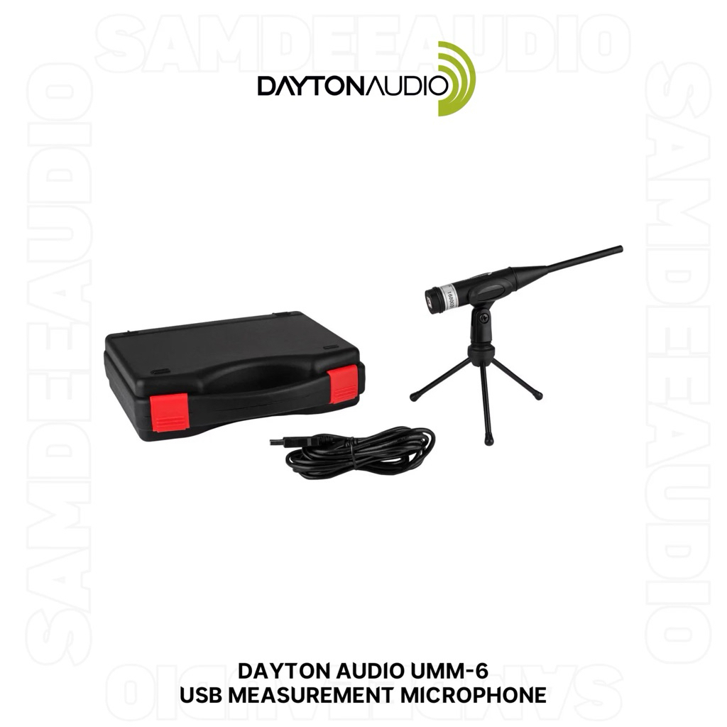 Dayton Audio UMM-6 USB Measurement Microphone