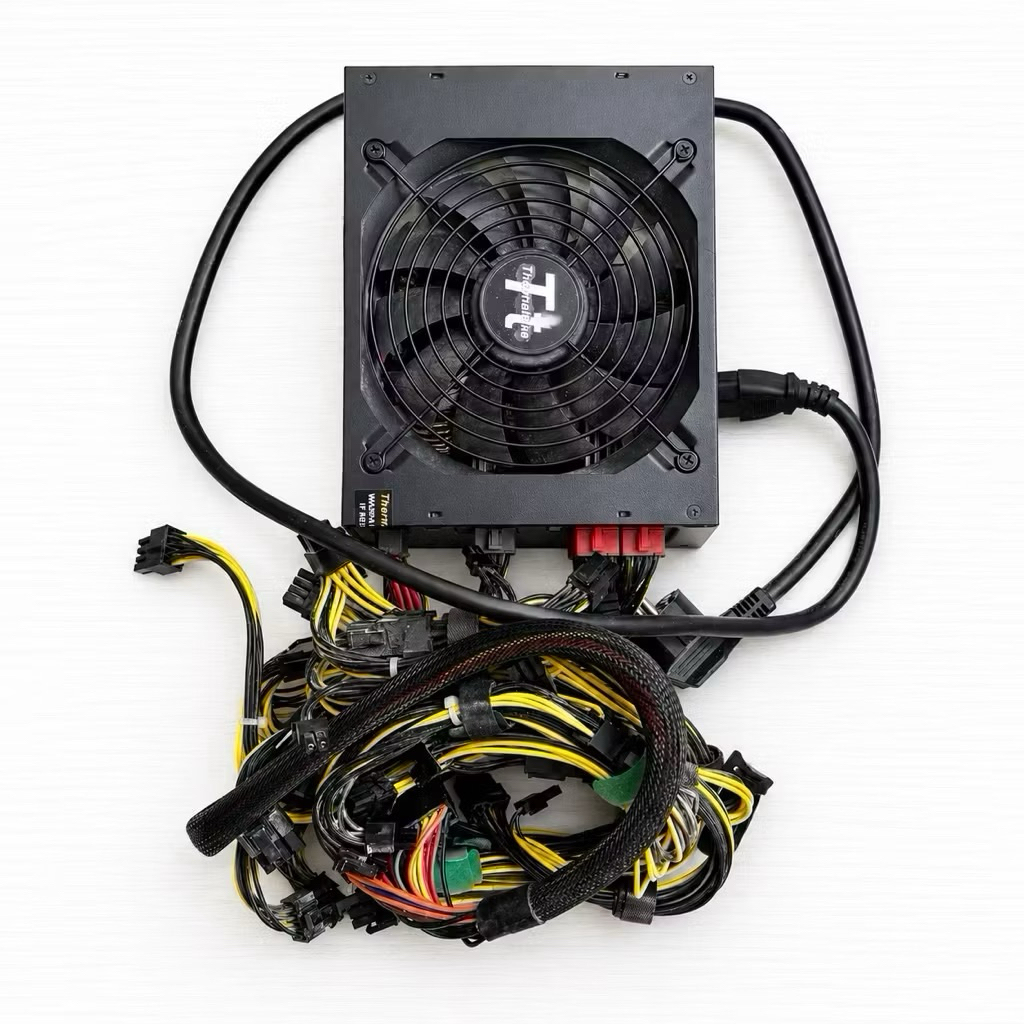 POWER SUPPLY (อุปกรณ์จ่ายไฟ) Thermaltake M1650 1650W สายมีตามรูป